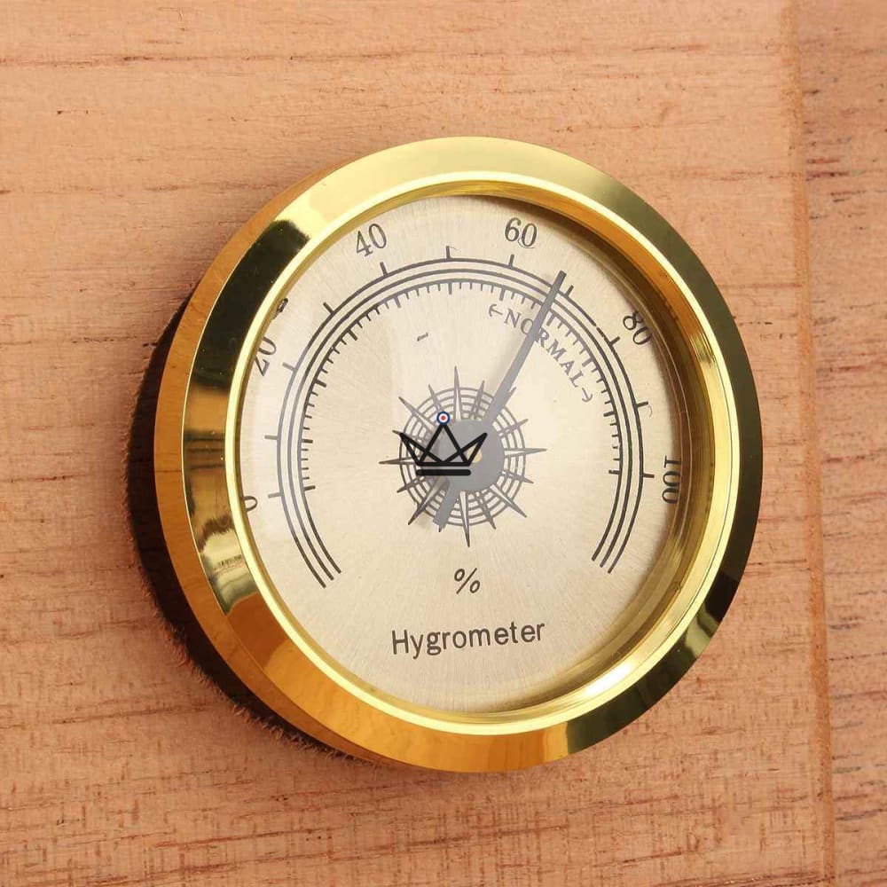 Wood Magnet Cigar Humidor — Spanish Cedar, Magnetic Hygrometer | 20 Cigars — view 19