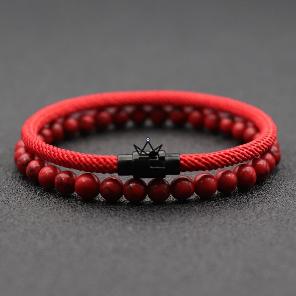 DUO ELEMENTARY STONE Pack - Cord & Onyx Bracelet - 9 Colors — view 14