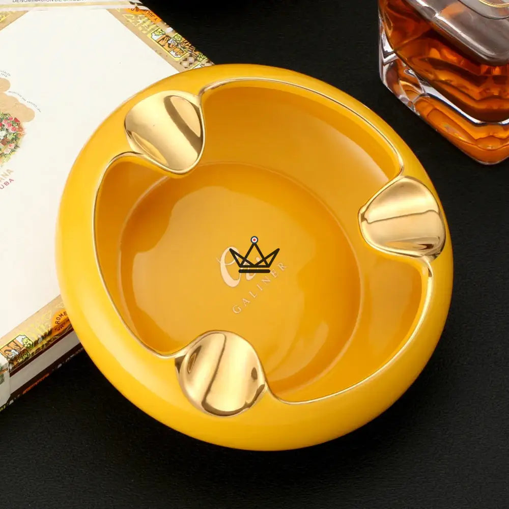 Cerámica de cigarro Ashtray - Elegancia Smoky - vista 4