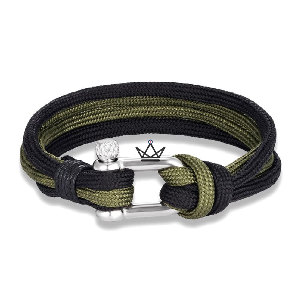 HADOCK BIG Bracelet - Enlarged Shackle Double Rope - 4 Colors — view 10