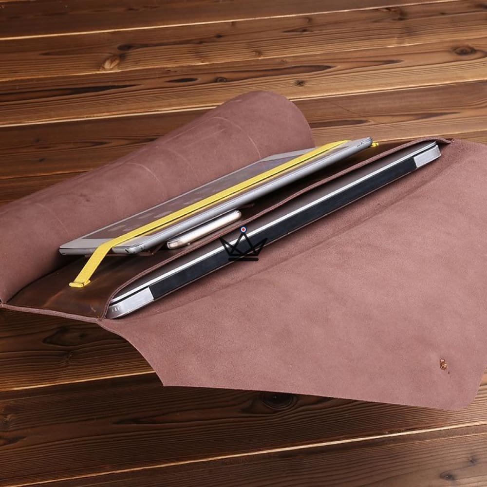 Ledertasche für MacBook - TOCKY – Ansicht 5
