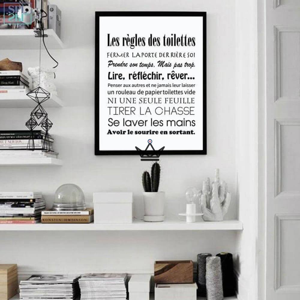 Poster "Art of Life": Die Toiletten Poster "Art of Life": Die Toiletten