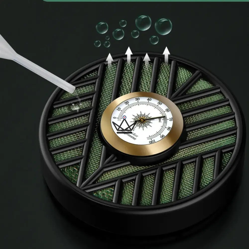 OASIS VORTEX Humidifier with Hygrometer — Magnetic Attachment, 9.5 cm | Cigar Humidor — view 5