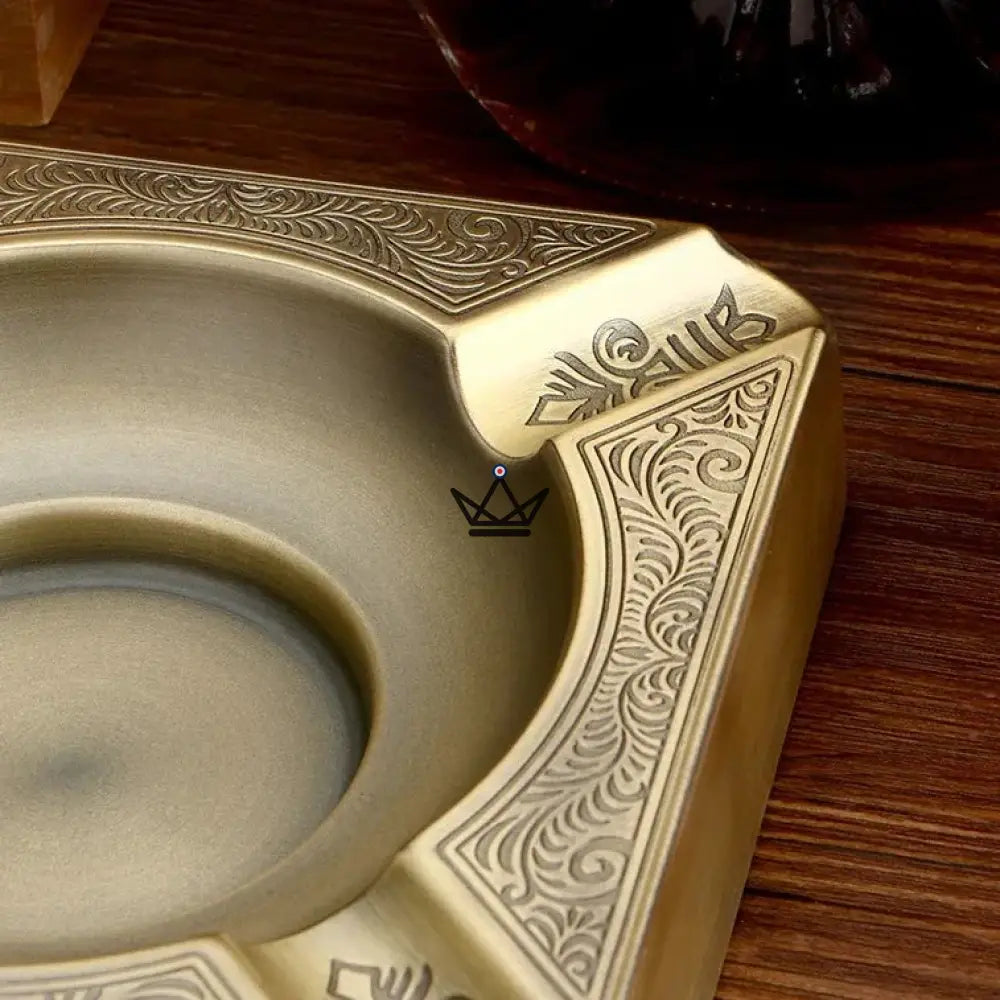 Zigarrenaschenbecher mit vier Fächern – Titanium Edition – Ansicht 5