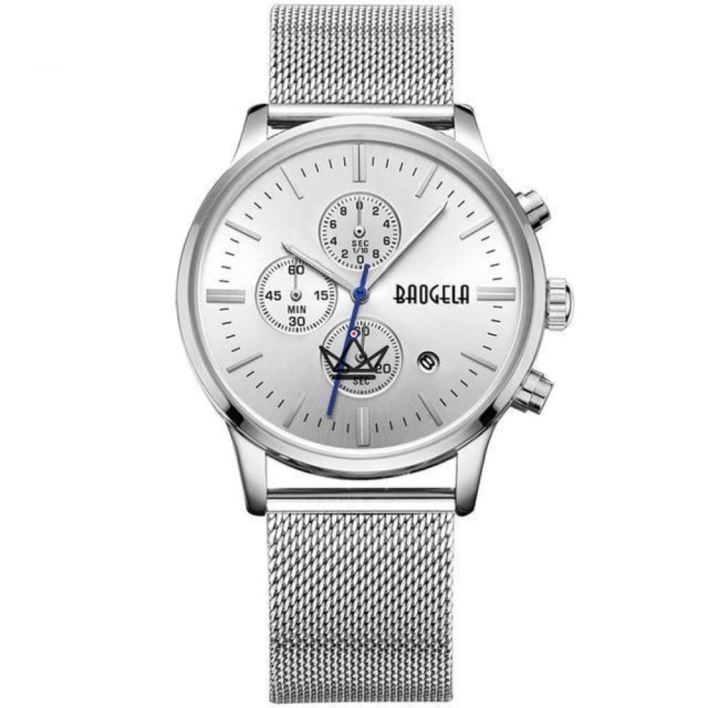 Reloj La Mercure — Edición plateada