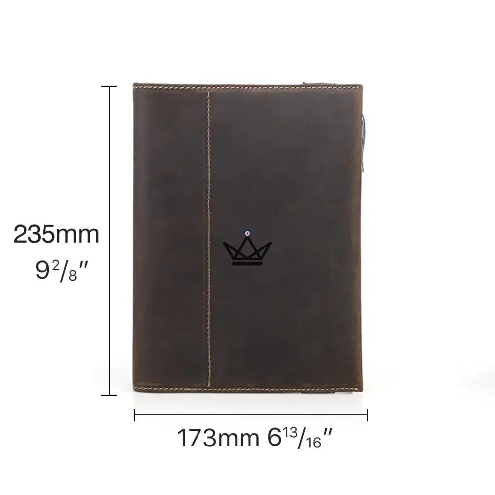Personalisierbarer Notizbuch-Organizer aus Leder A5 – VOYAGEUR Winko – Ansicht 7