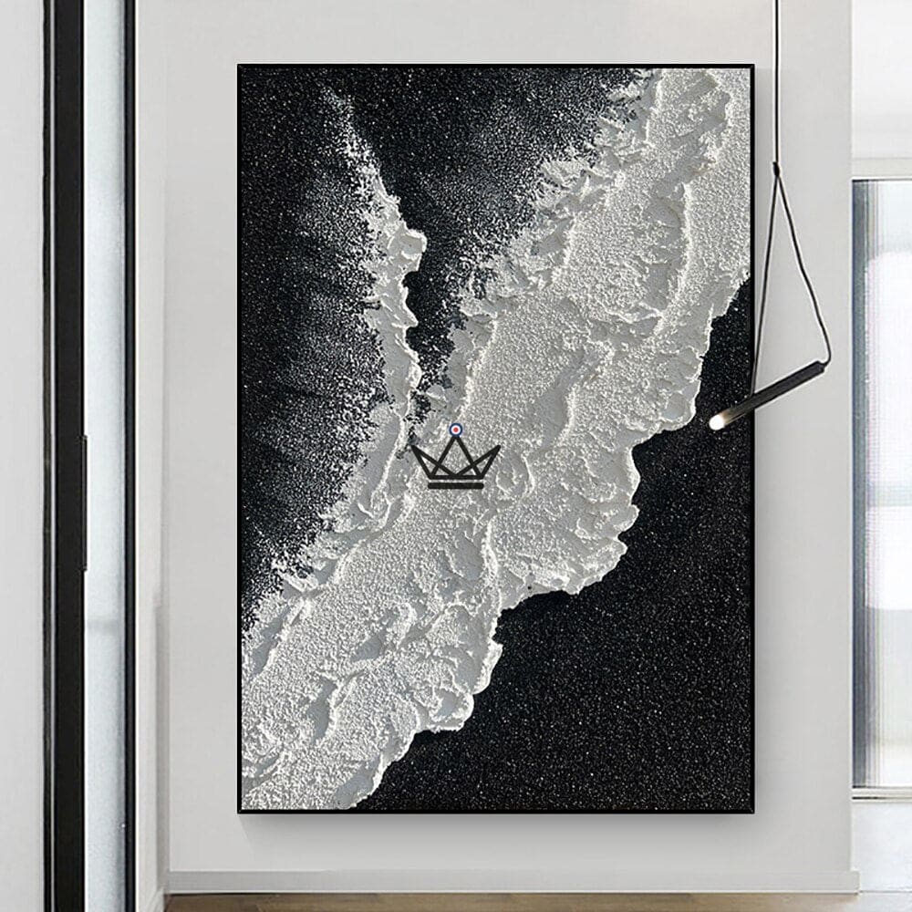 XXL pintura al óleo sobre lienzo - abstracción ondulante XXL pintura al óleo sobre lienzo - abstracción ondulante