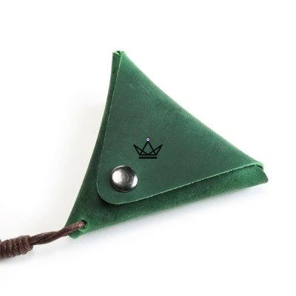 Bolso triángulo de cuero - vista 14