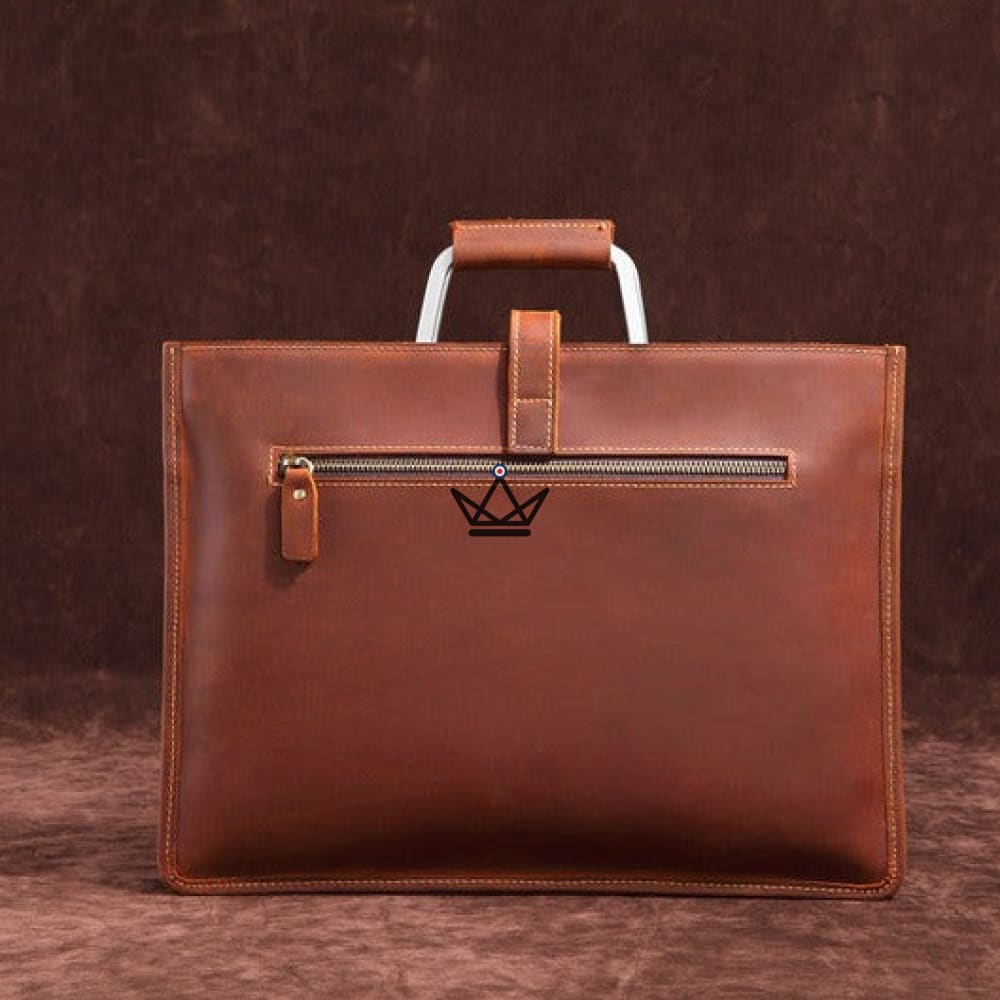 Sacoche en cuir vintage - WINSTON — image 5