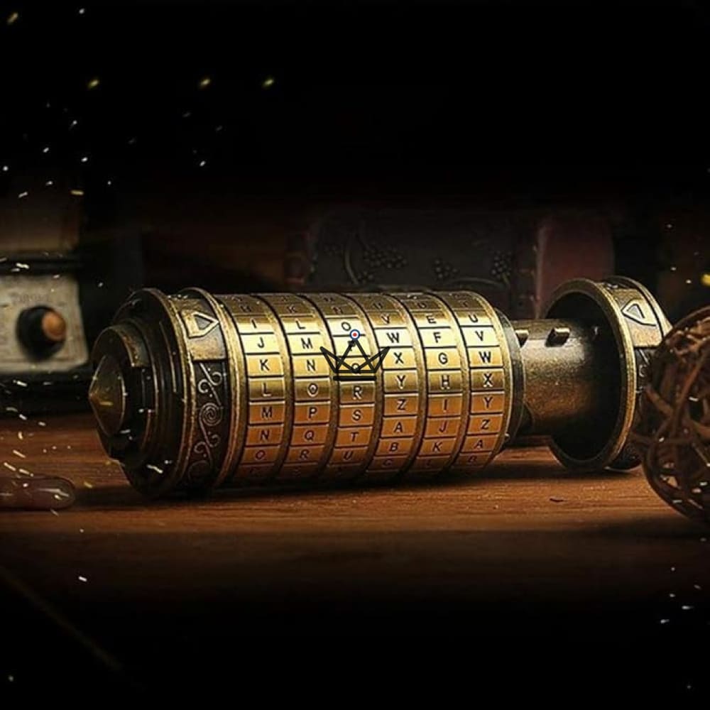 Cryptex Da Vinci – Bronze Coded Mensaje Chest Cryptex Da Vinci – Bronze Coded Mensaje Chest