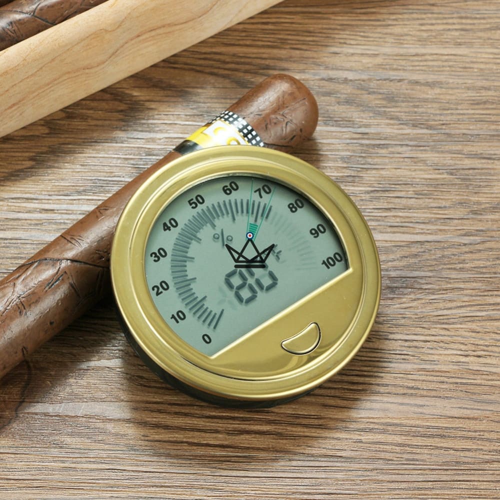 TESLA Electronic Cigar Hygrometer — Maximum Accuracy, Humidity & Temperature — view 3