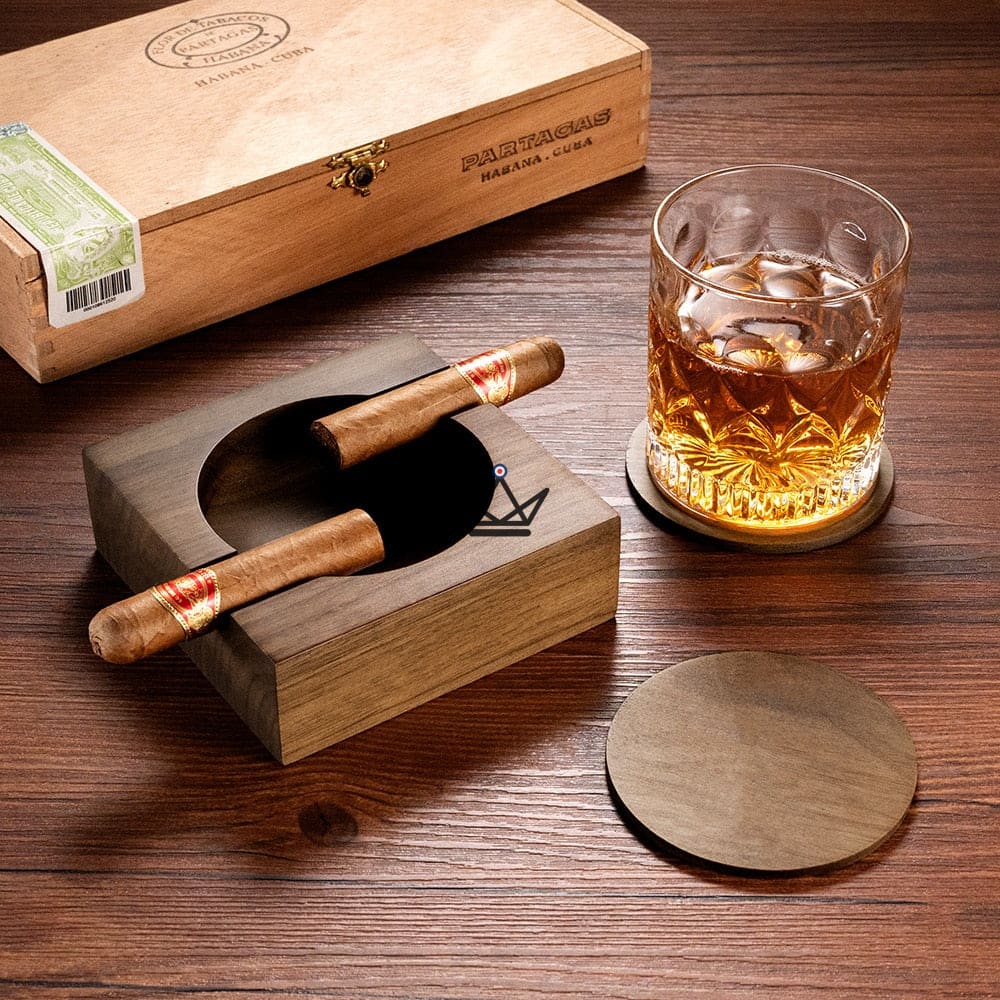 Cigar Ashtray Set - Whisky Spark Cigar Ashtray Set - Whisky Spark