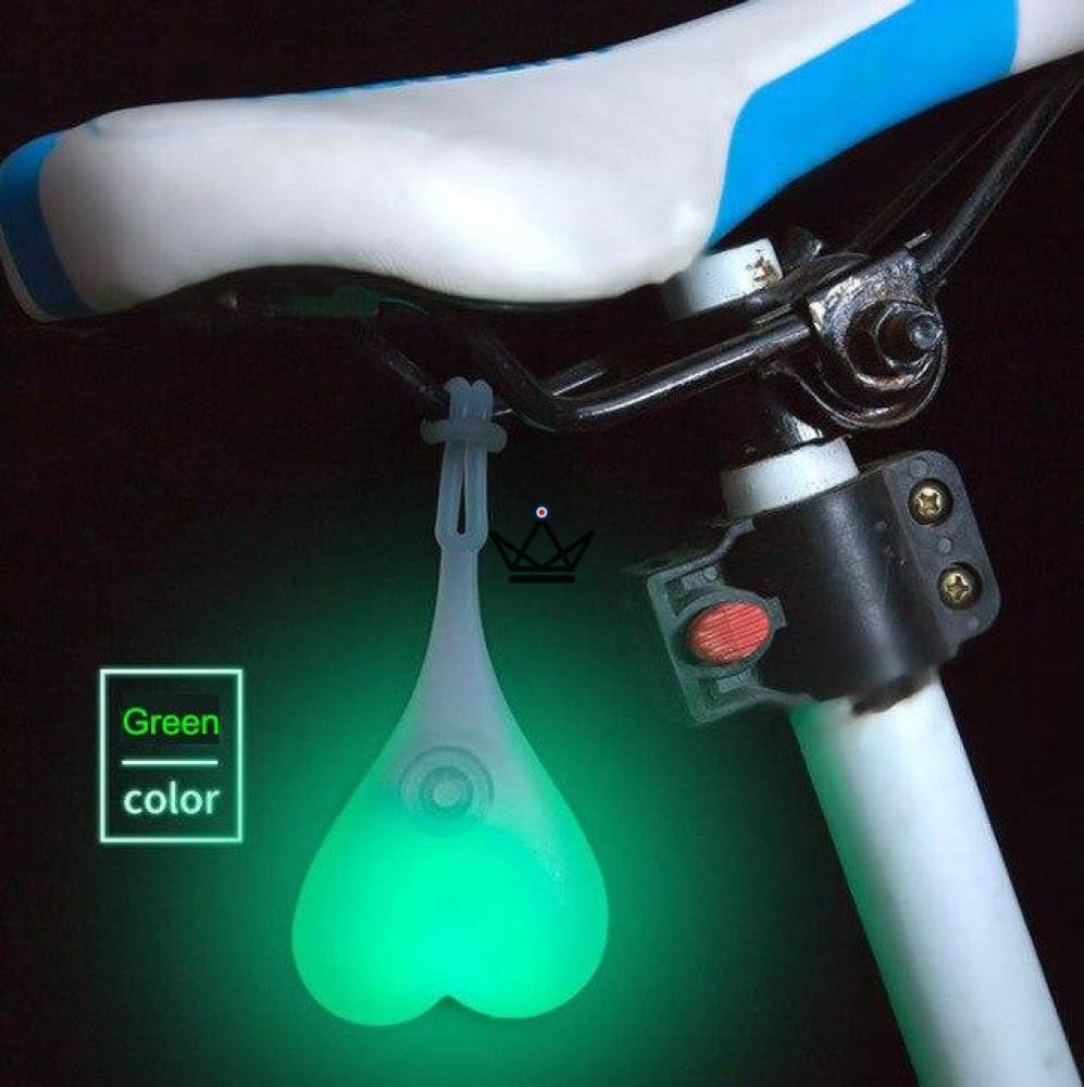 Bikes Balls — Silikon-LED-Fahrradlicht | 3 Modi, wasserdicht, auf C8 gesehen – Ansicht 3