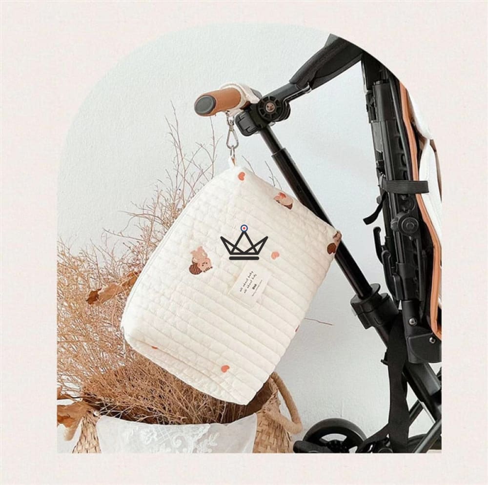 Maternity / changing bag for stroller - OUATS — Squirrel / Small size