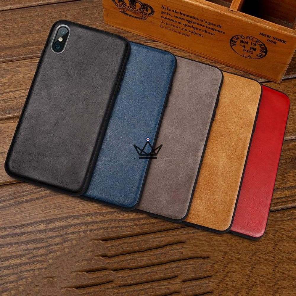 Funda de cuero para iPhone XS MAX — vista 1