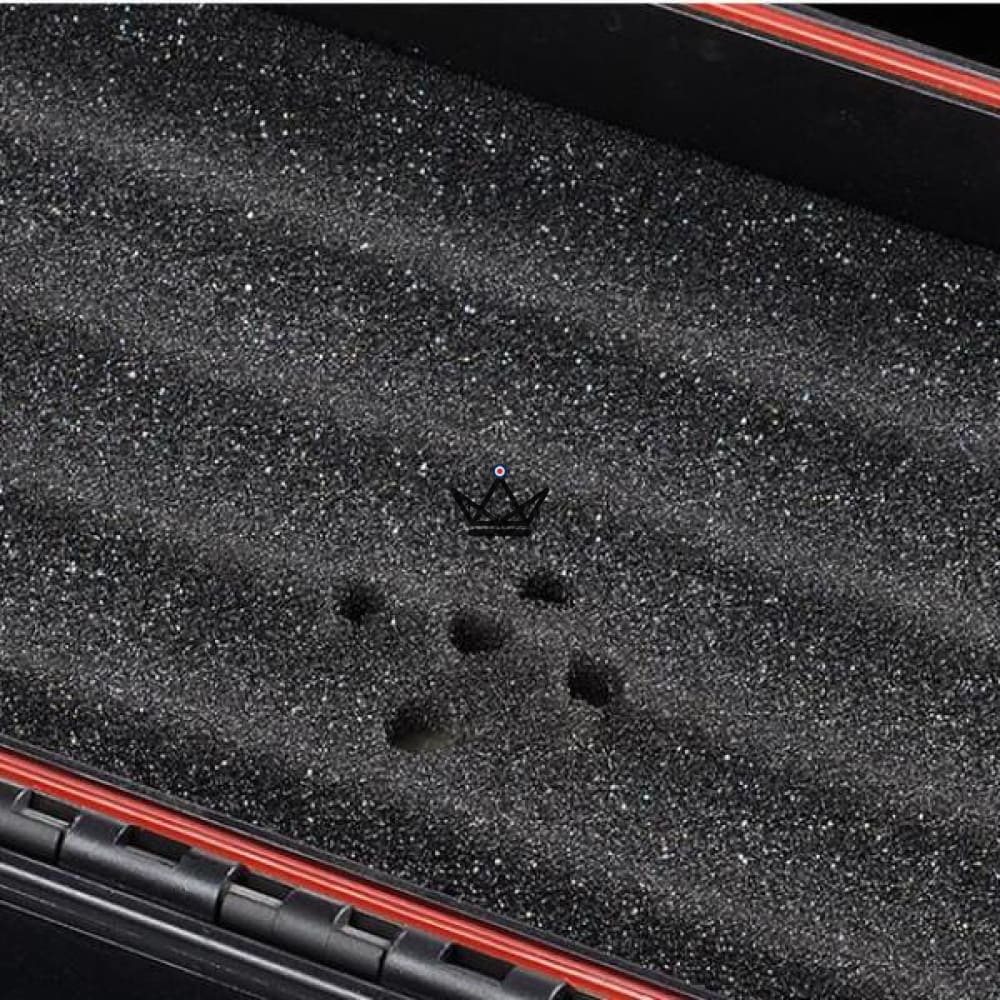 RICK 21 Travel Humidor — Shockproof LDPD, 10 Cigars, Built-in Hygrometer — view 7