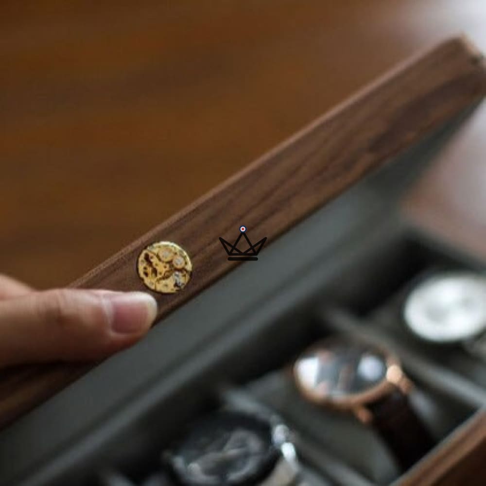 CUSTODIA TEMPORUM Luxury Watch Storage Box — Wood, Velvet, 5 or 10 Watches — view 7