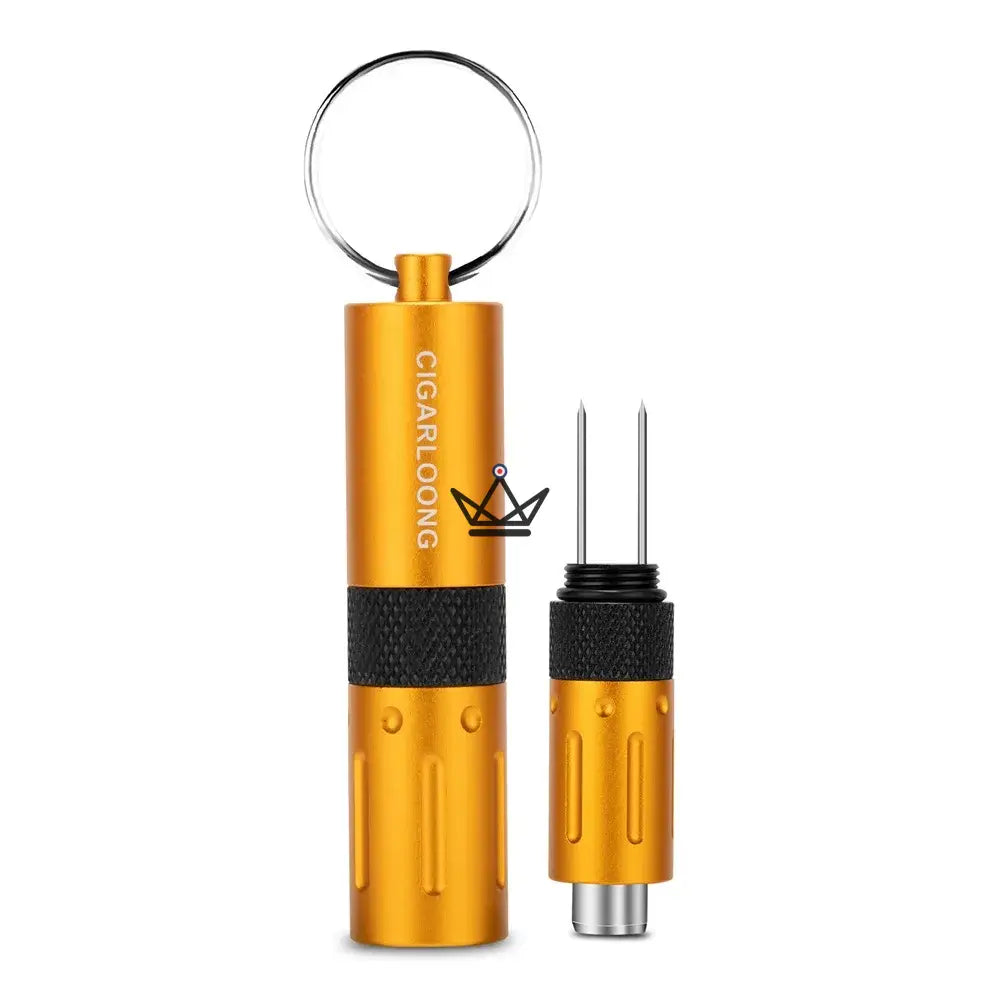 Zigarrenbohrer 2-in-1 CAPONE — Edelstahl, 6 Farben | Geschenkbox – Ansicht 7