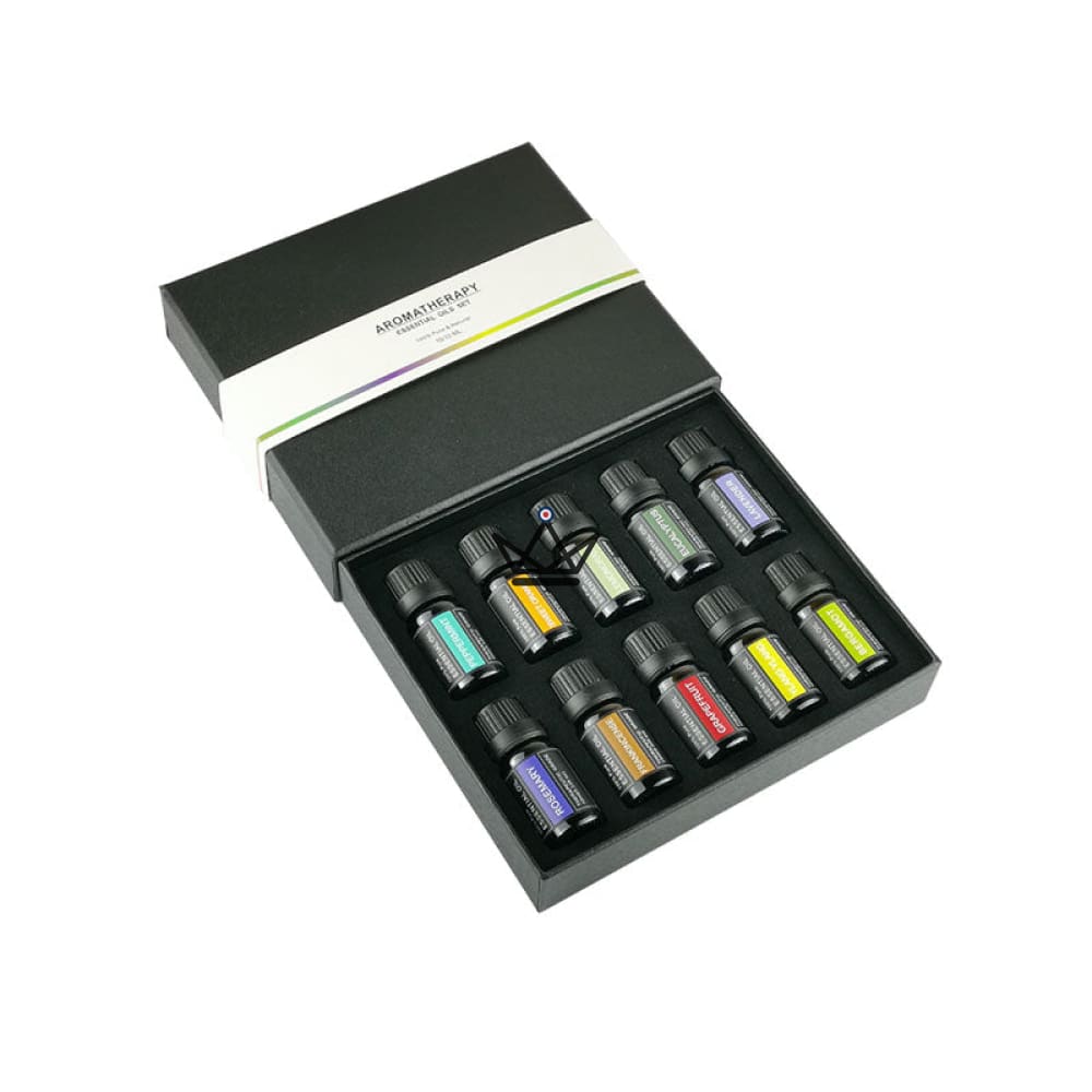 A&S Aromatherapy Set 14 Essential Oils — Decet (10 vials: 1 to 10)