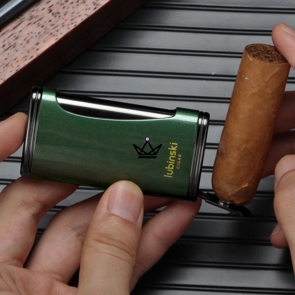 APOLLO EXPERT Torch Lighter — 7mm Punch, 4 Colors | Cigar Gift — view 3
