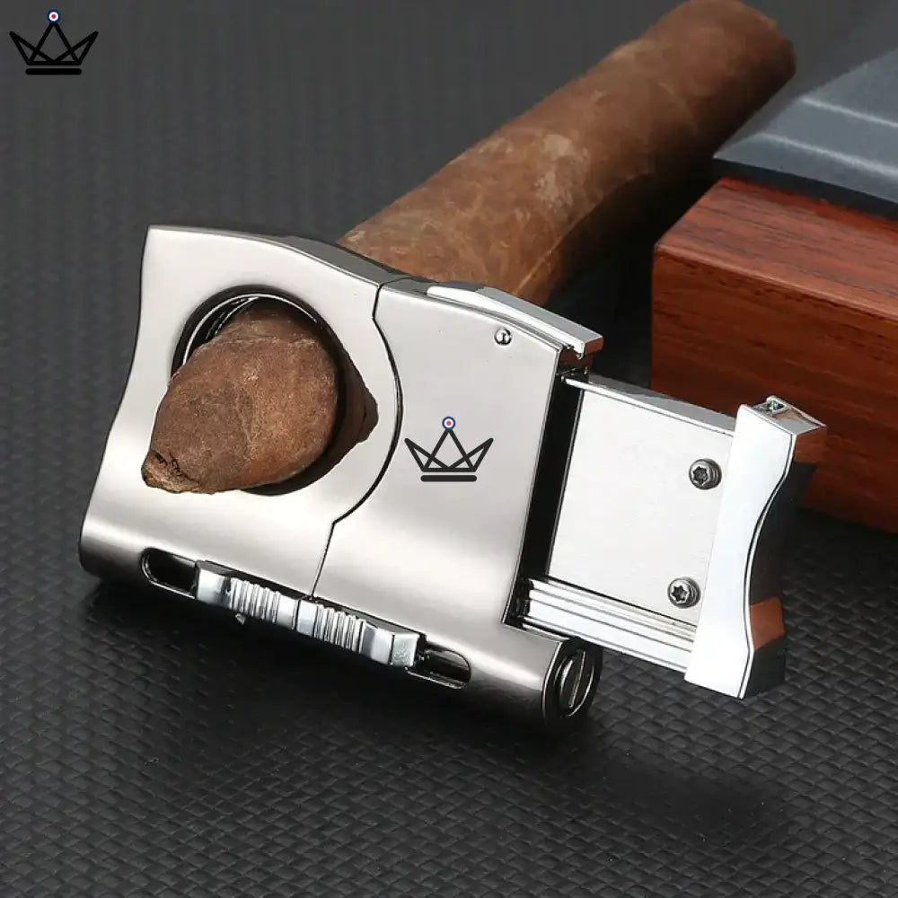 Zigarrenhumidor VERTIGO – spanisches Zedernholz, Digitalhygrometer & Magnetsystem – Ansicht 15