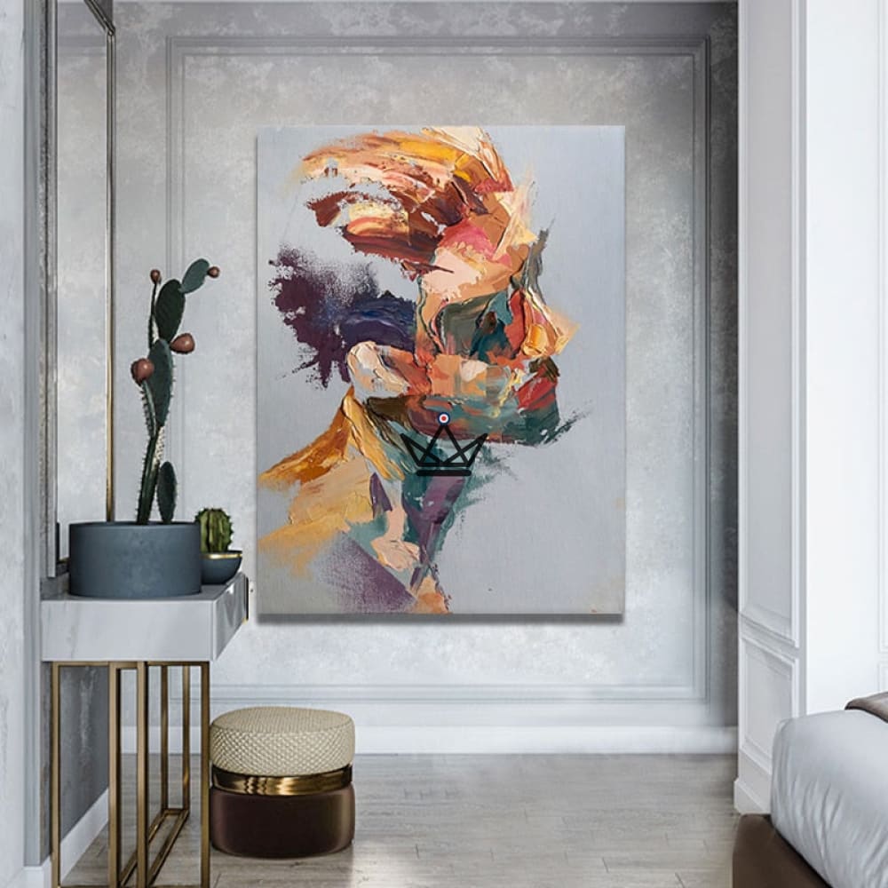 XXL pintura al óleo sobre lienzo - Profundidad del alma - vista 2