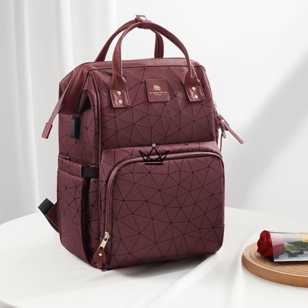 Umstandsrucksack / Wickeltasche - GEOMETRIX – Ansicht 15