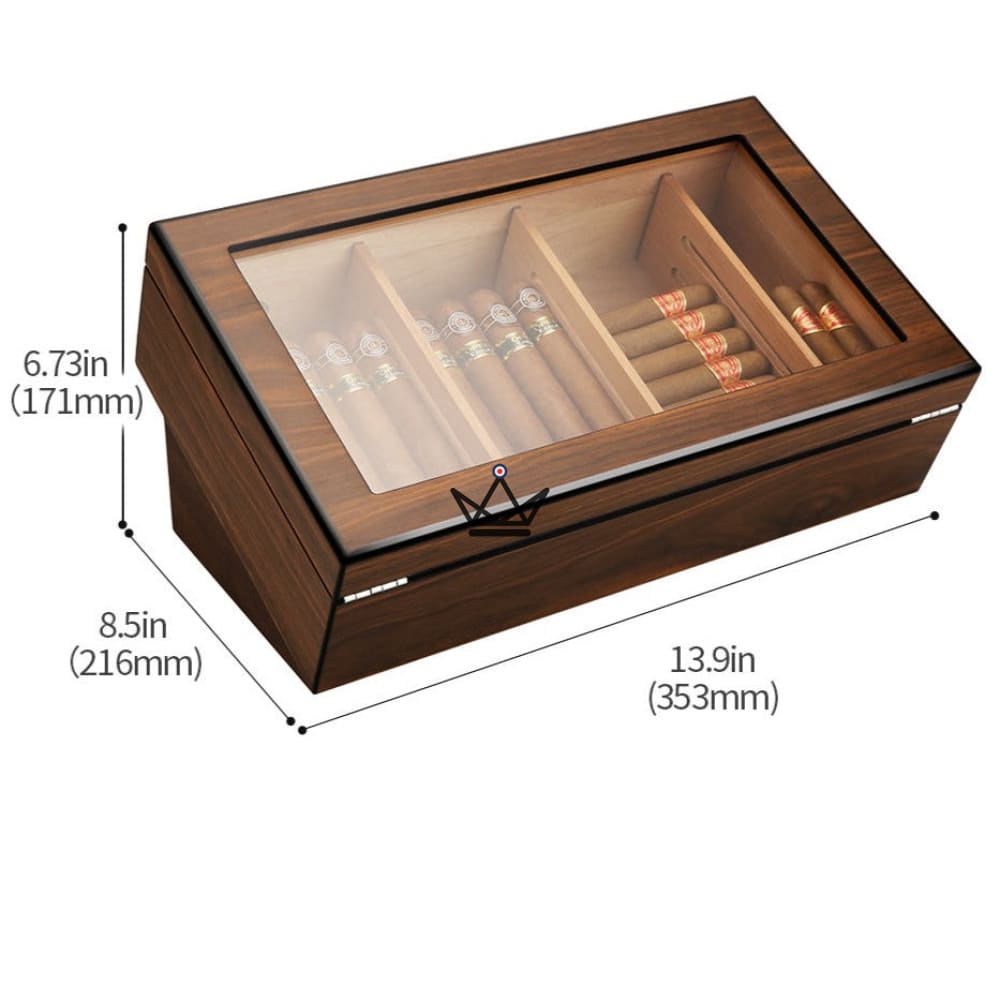 Humidor KHEOPS Century lackiert Zeder 80 Zigarren | Atelier Atypique – Ansicht 10