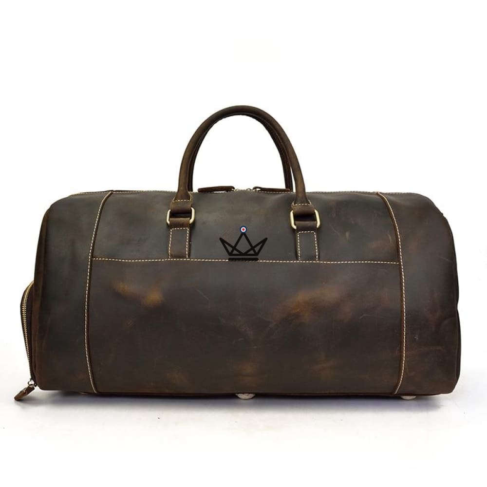 Bolso de viaje de cuero vintage - HORSE - vista 14