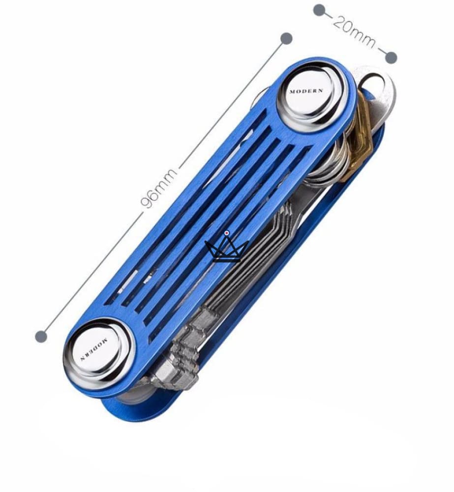 Aluminium-Schlüsselanhänger - REVOLVE – Ansicht 4