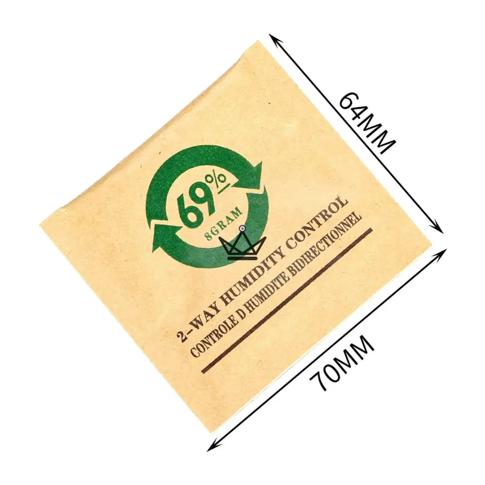 Zigarrenbefeuchterbeutel 69 % r.F. — 2- bis 3-Monats-Pack, bidirektional | Zigarrenhumidor – Ansicht 3