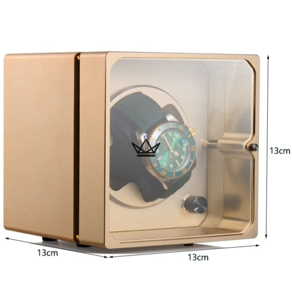 Automatic Watch Winder PRODIGY — Brushed Aluminum, 4 Modes, Modern Design — view 13