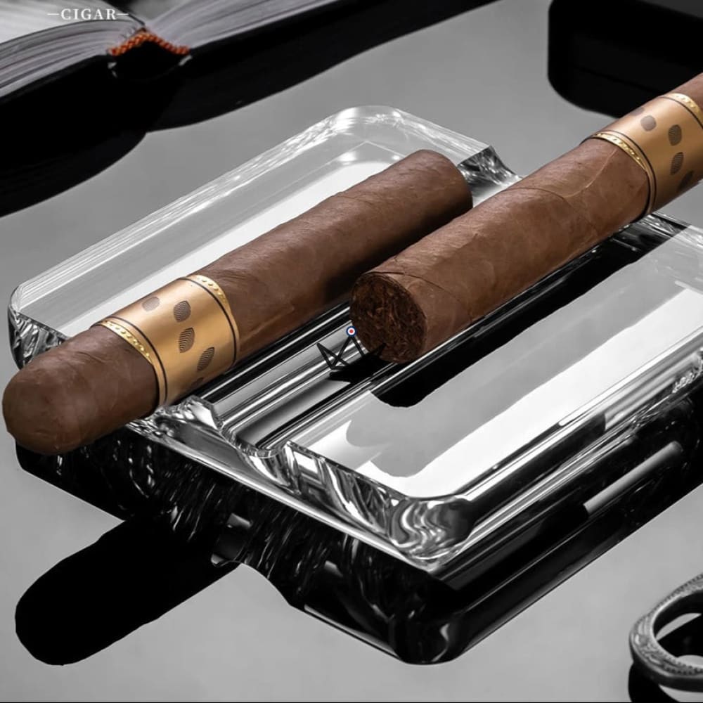 Cigarre de cristal claro - Cristal Duo Cigarre de cristal claro - Cristal Duo