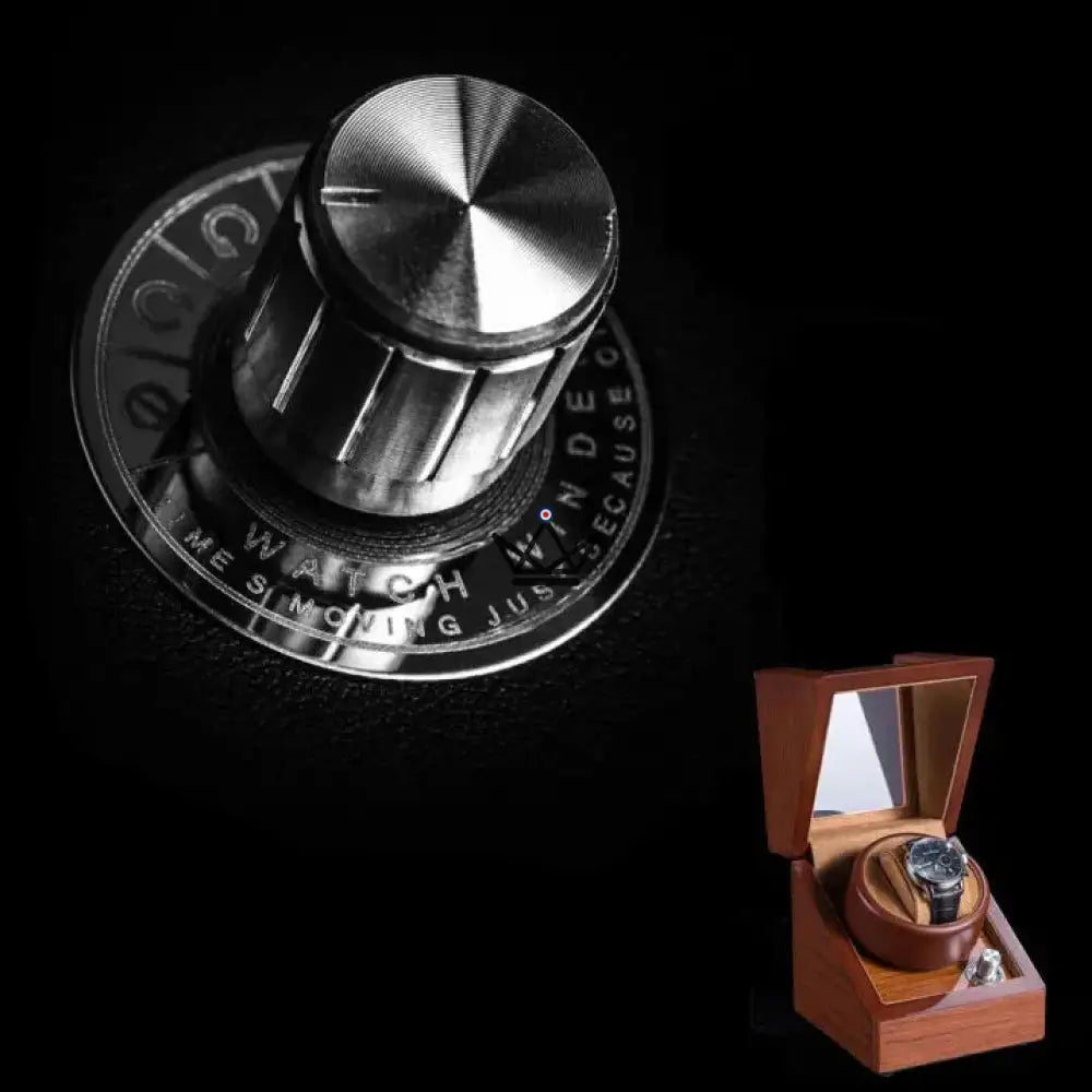 RUSTIC HERITAGE Automatic Watch Winder — Refined Wood, 3 Configurations, 5 Modes — view 13
