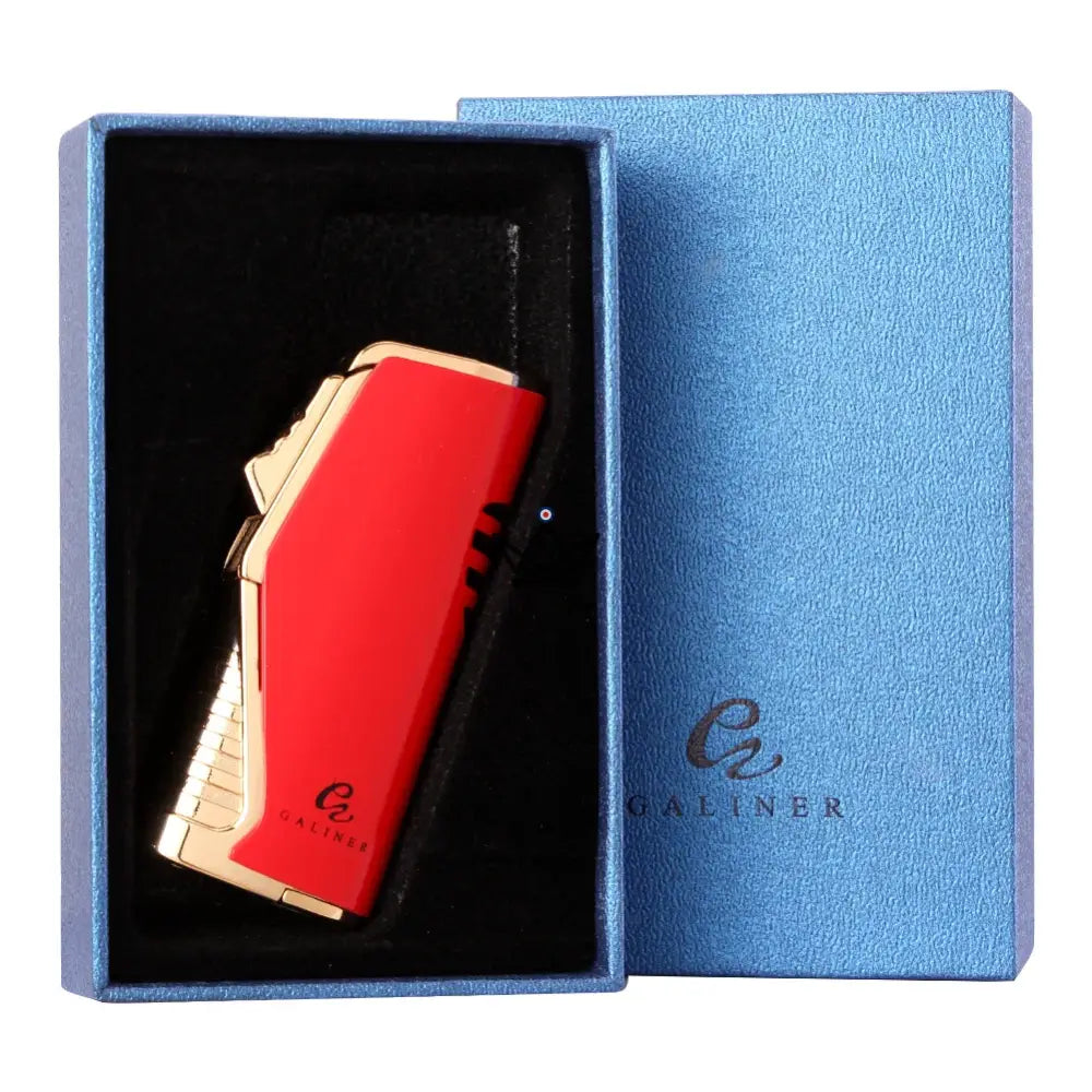 WAGNER Zigarrenanzünder – 3 Flammen, einstellbar, 4 Farben | Elegante Zigarrenbox – Ansicht 11
