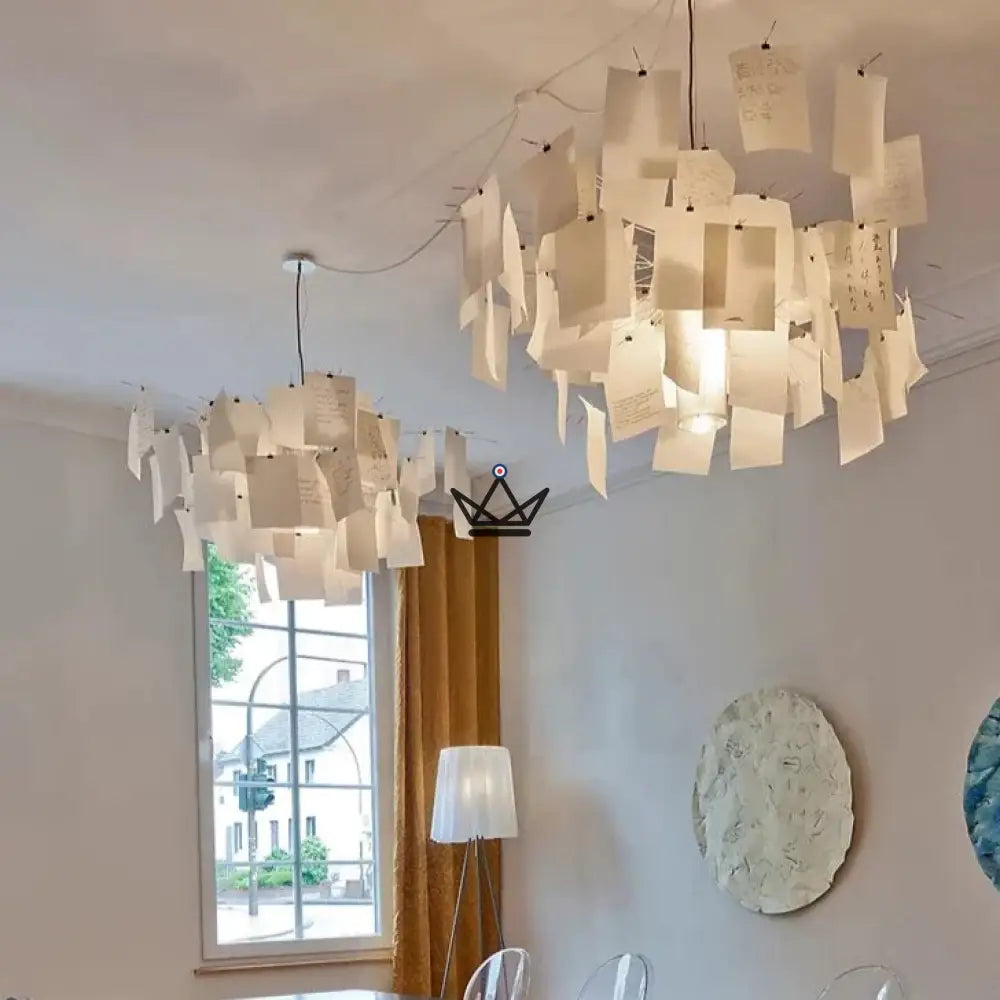 Chandelier suspension Lighting - Zettel Style Memosphere — view 14