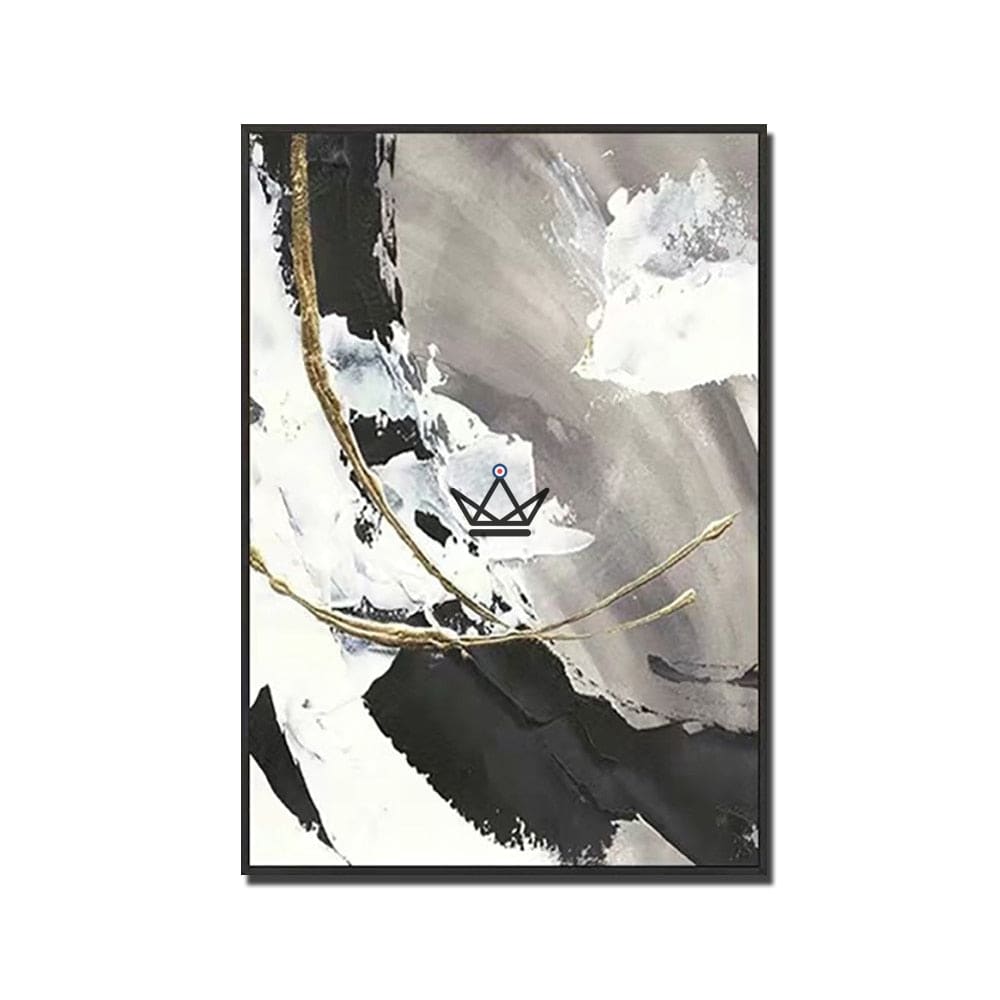 Oil painting on XXL canvas - Chromatic Echoes — view 11