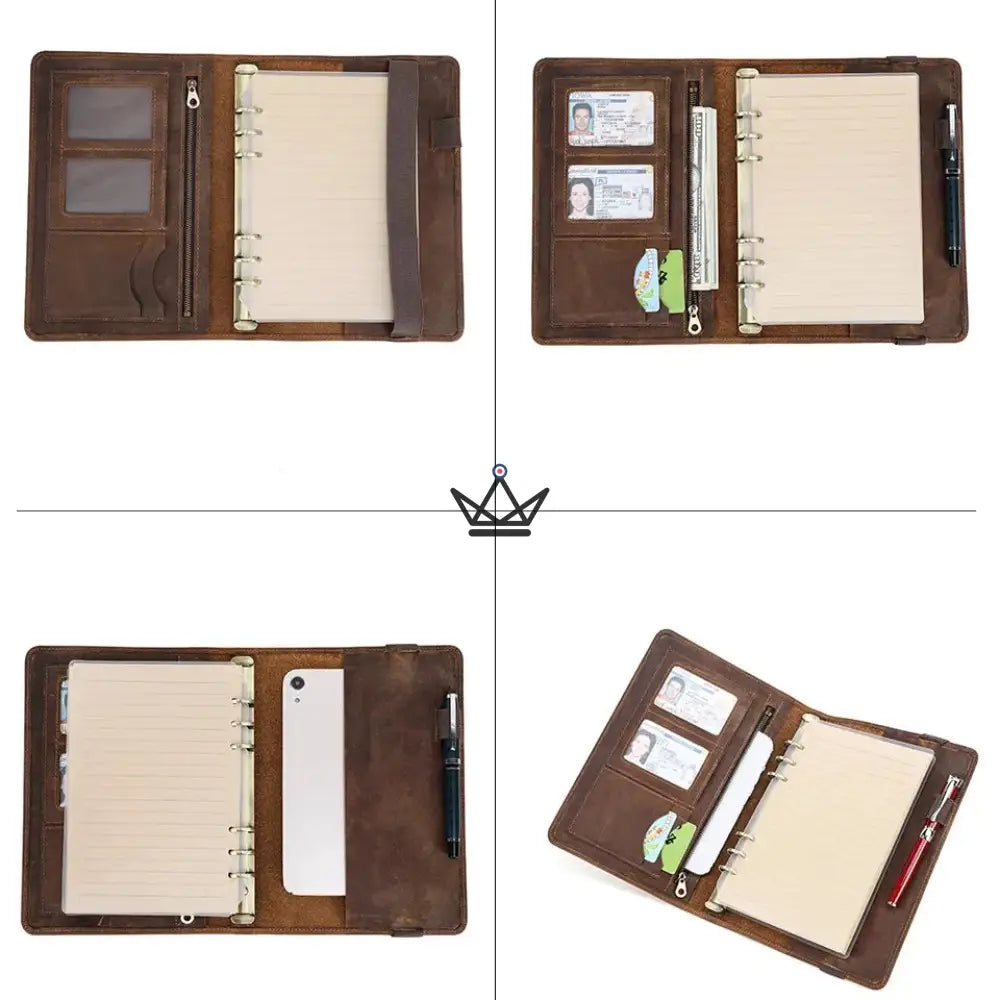 Customizable A5 Leather Organizer — VOYAGEUR Galenda — view 8
