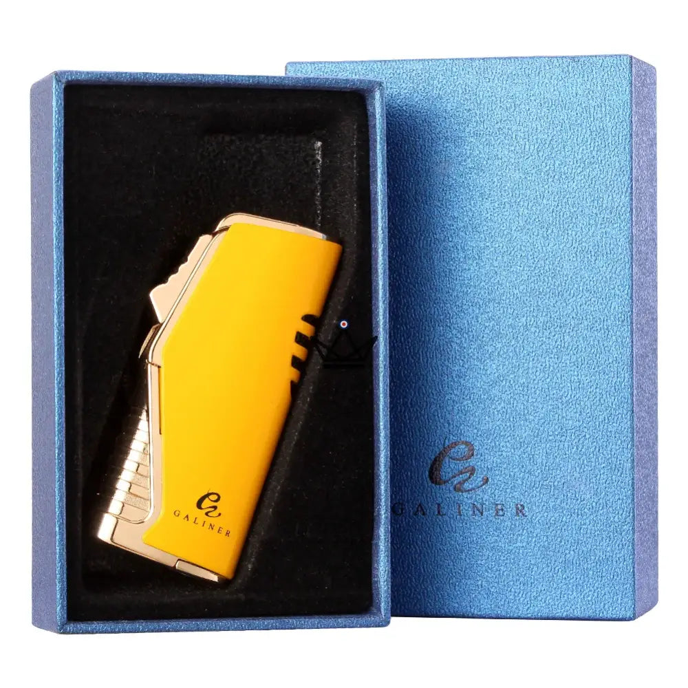 Encendedor de cigarros WAGNER — 3 llamas de chorro ajustables, 4 colores | Elegante caja de regalo para cigarros Encendedor de cigarros WAGNER — 3 llamas de chorro ajustables, 4 colores | Elegante caja de regalo para cigarros