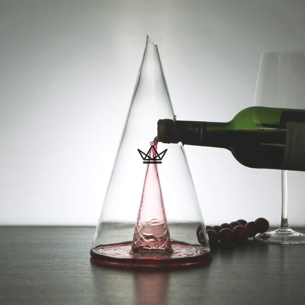 Pirámide de carafe de vino / decantador - YUCATAN