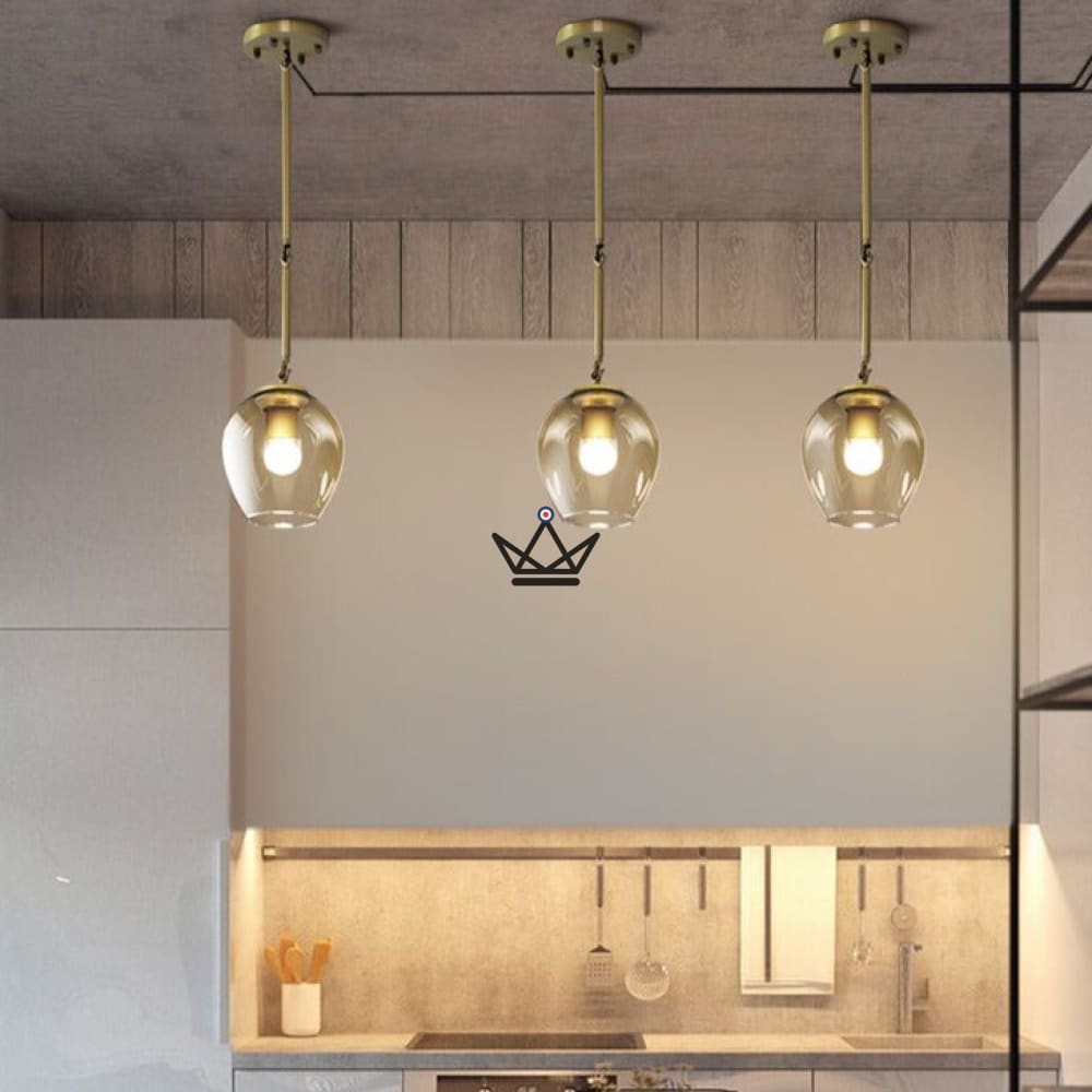 Industrial pendant lamp - Branching Bubble Solo — view 1