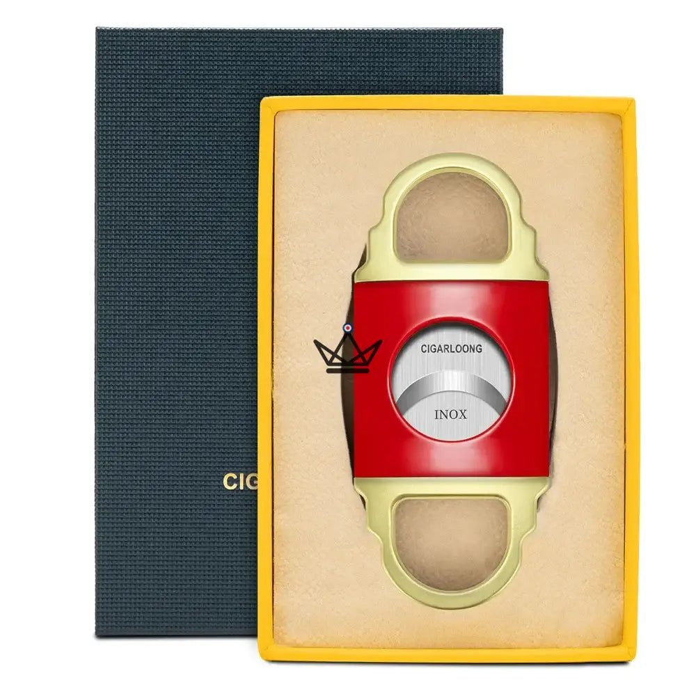 Zigarrenschneider Edition RADIANCE - Edelstahllegierung, 9,5 x 4 cm | 6 Ausführungen, Geschenkbox – Ansicht 10