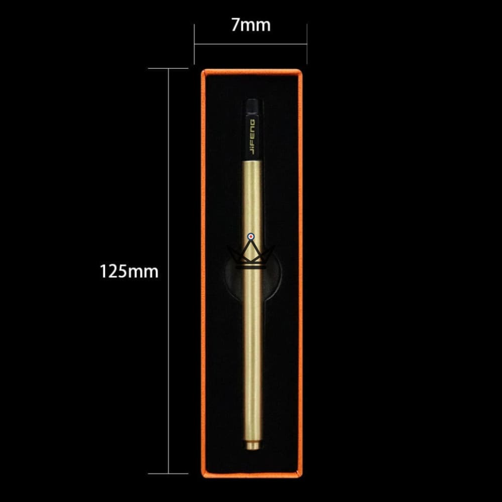Ultimate Draw Cigar Poker — Stainless Steel, Precision Blades, 88 g, Gold or Black | Gift Box Included — view 6
