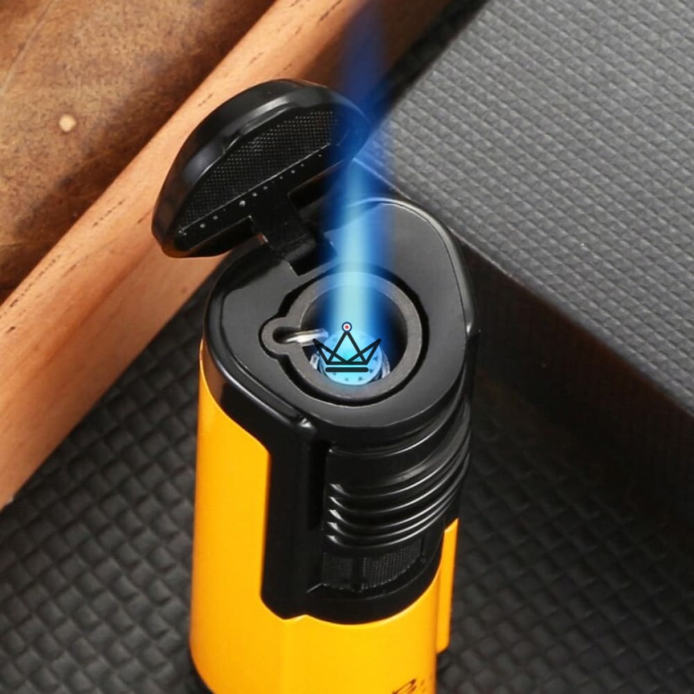 TUBY Elite Torch Lighter — 1 Torch, Integrated Punch, Refillable | Collector's Box — view 2