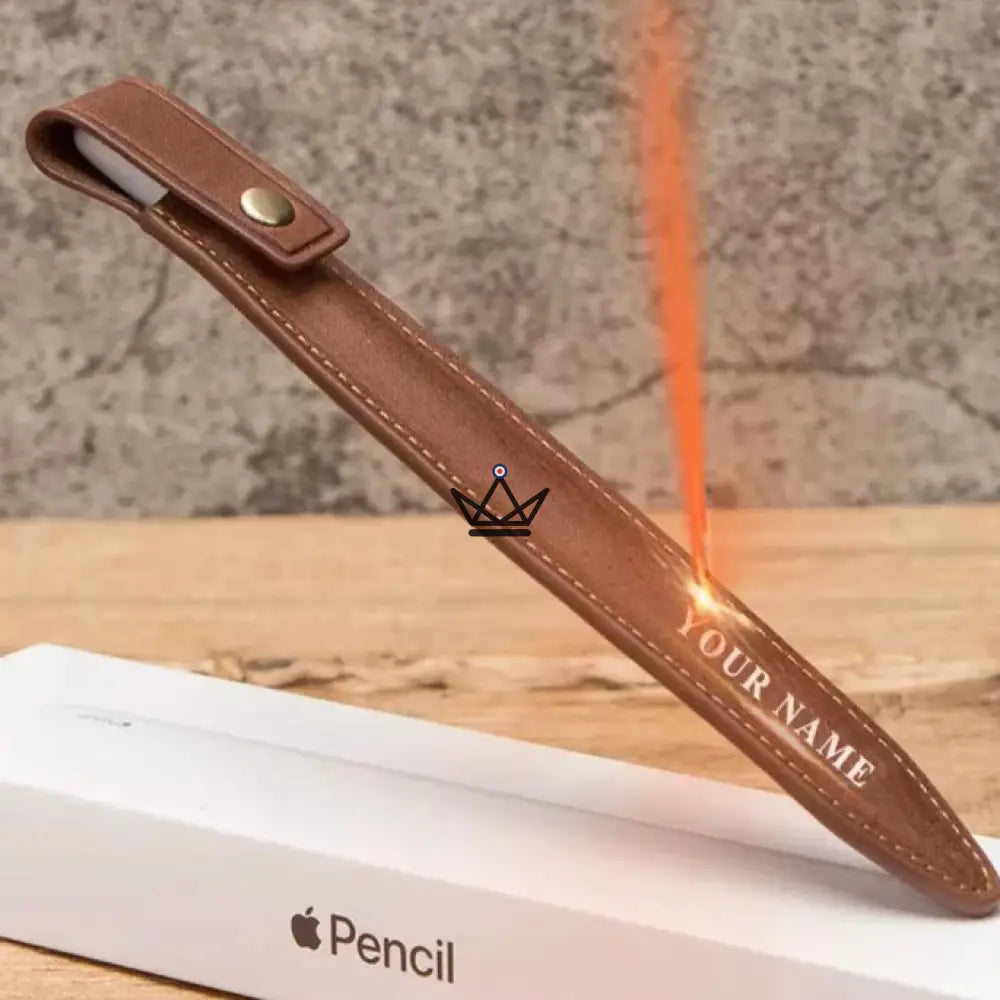 Funda de piel personalizable para Apple Pencil - Voyageur Pen
