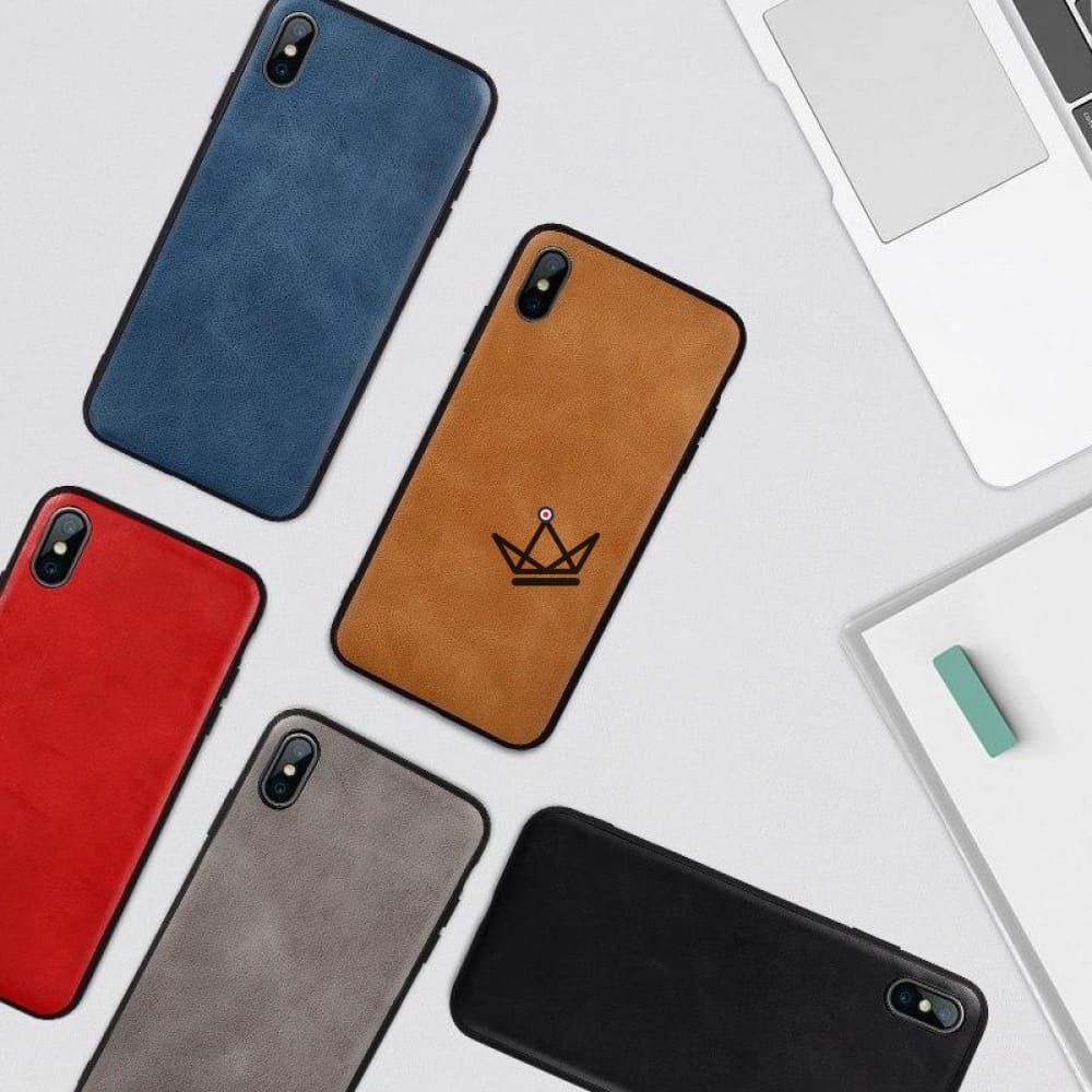 Ledertasche für iPhone XS MAX – Ansicht 2