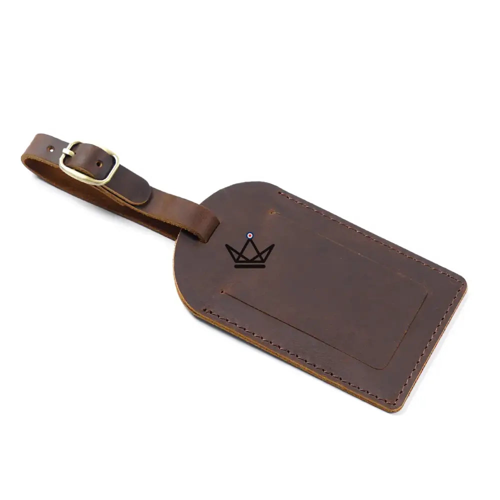Étiquette à Bagage personnalisable en Cuir – Voyageur Tag — image 13