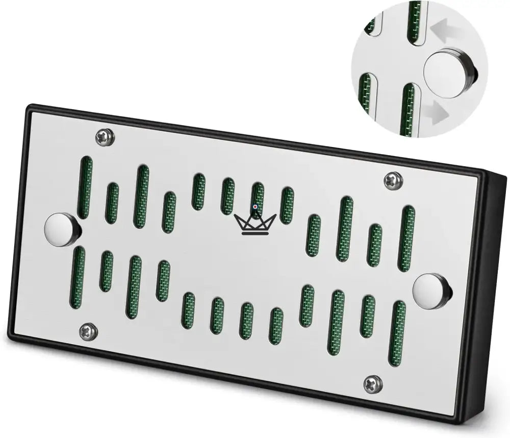 Zigarrenhumidor VENTIS CELL – Verstellbares Gitter, Oasis-Schaum | Gold oder Silber – Ansicht 10