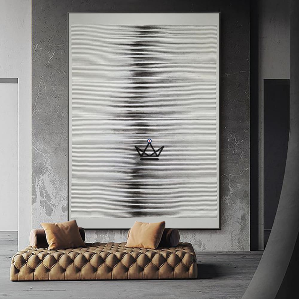 Oil painting on XXL canvas - Traveler Textura — Ripples / 40cm x 60cm