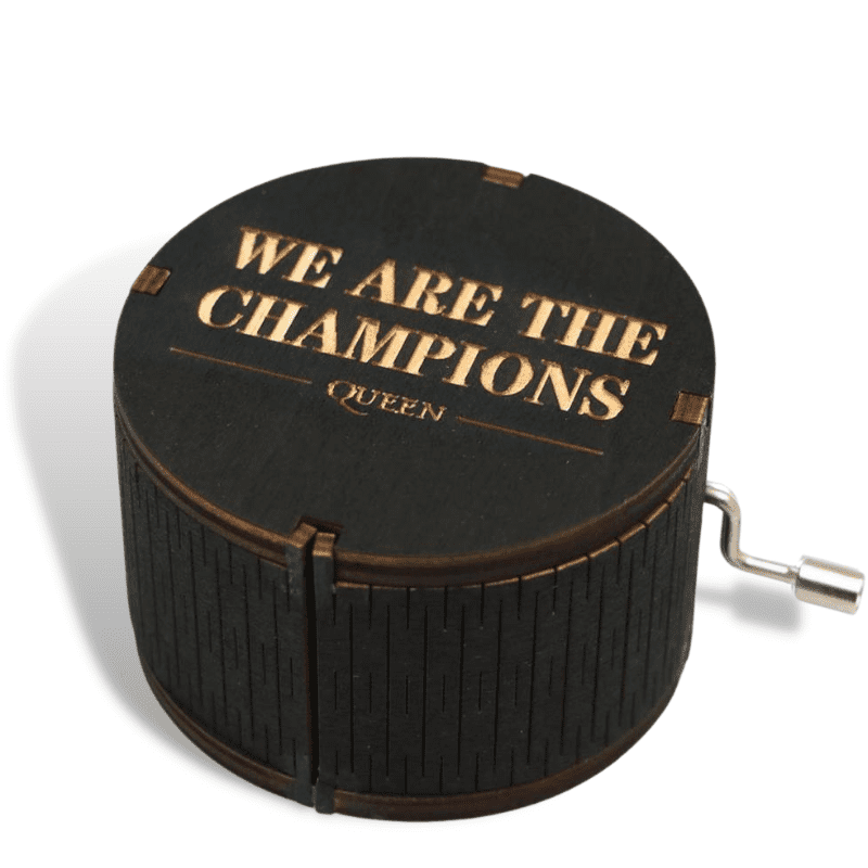 Boîte à Musique Queen We are the Champions — Noir — photo 1